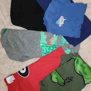 Mixed Lot of 6 Toddler Boys Shirts